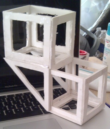 Study for "Moving with Stillness" 12'' x 6'' x 15'' inch